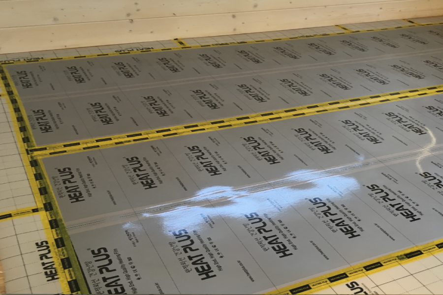 Instalación profesional de calefacción radiante de pisos cálidos en México por Pisos Calidos.